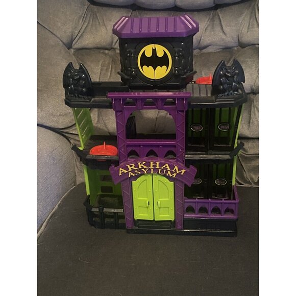 Batman Arkham Asylum Jail Mattel 2012 Play set No Figures - Picture 1 of 8